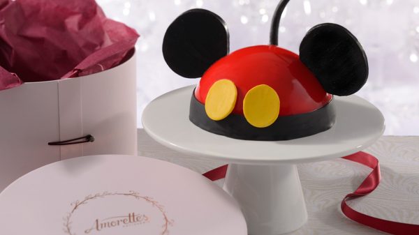 Decorate Mickey Dome Cake Amorette's Patisserie Disney Springs