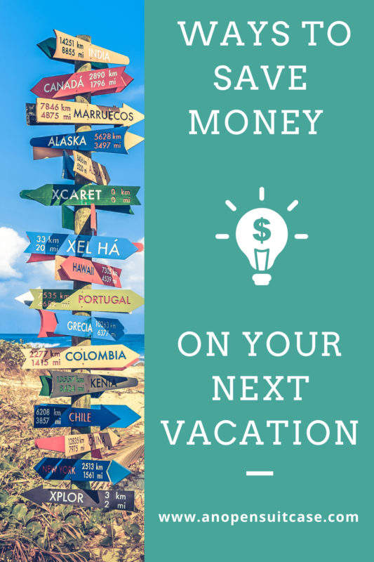 save money on vacation